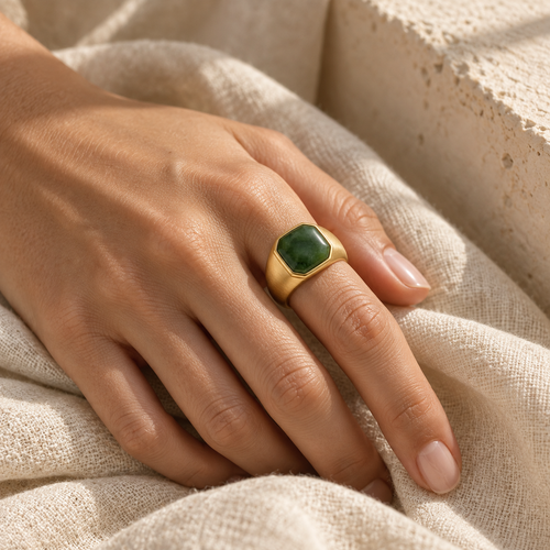 Anillo Jade - vista editorial
