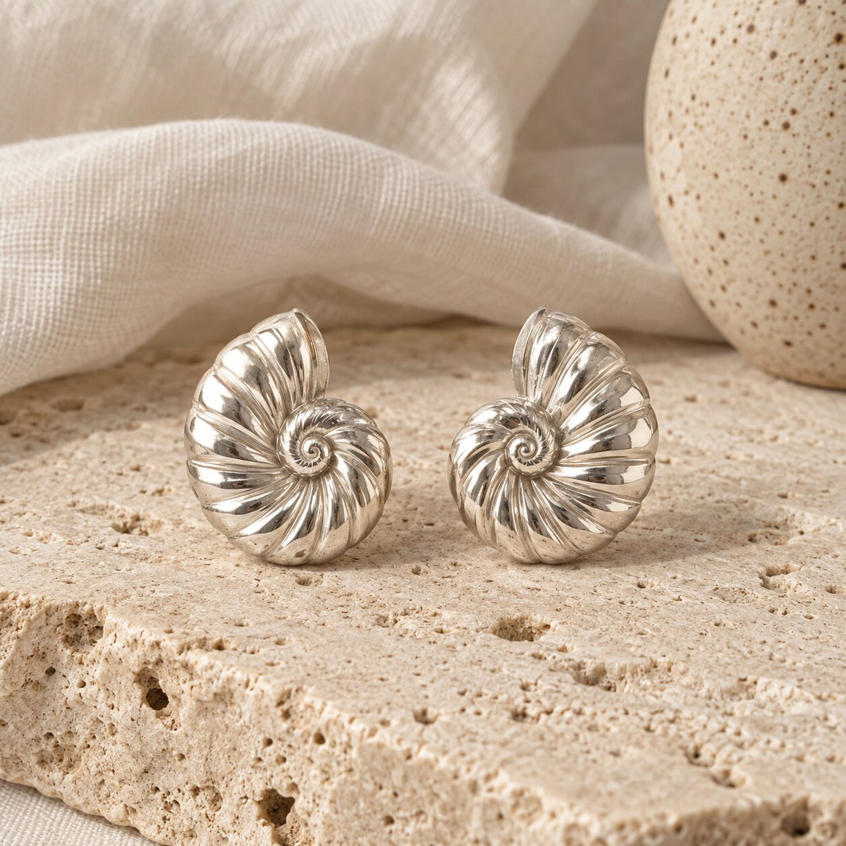 Aretes Caracola - portada