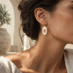 Aretes Coral - vista editorial