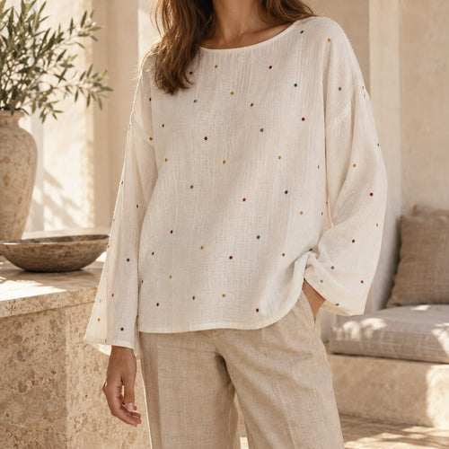 Blusa Confeti - vista editorial