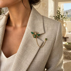 Broche Colmena - vista editorial