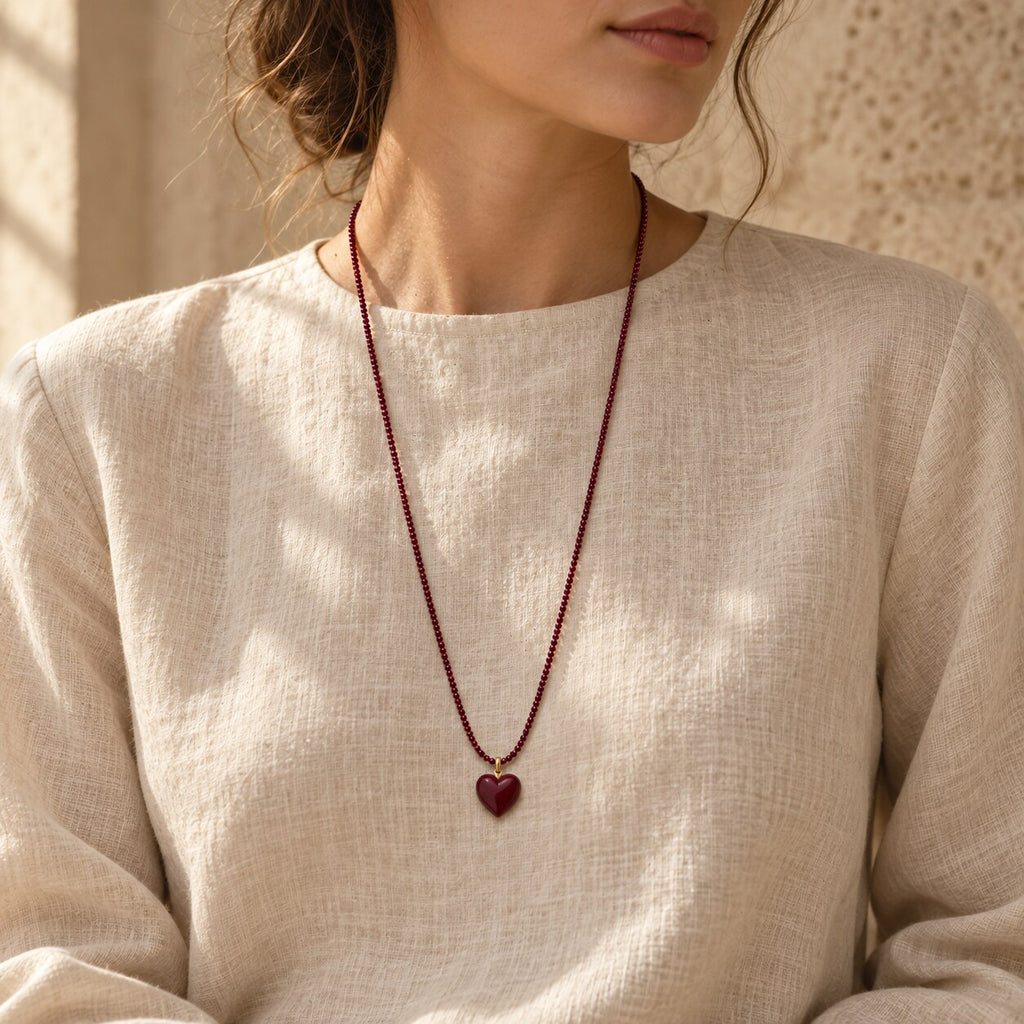 Collar Corazón - vista editorial