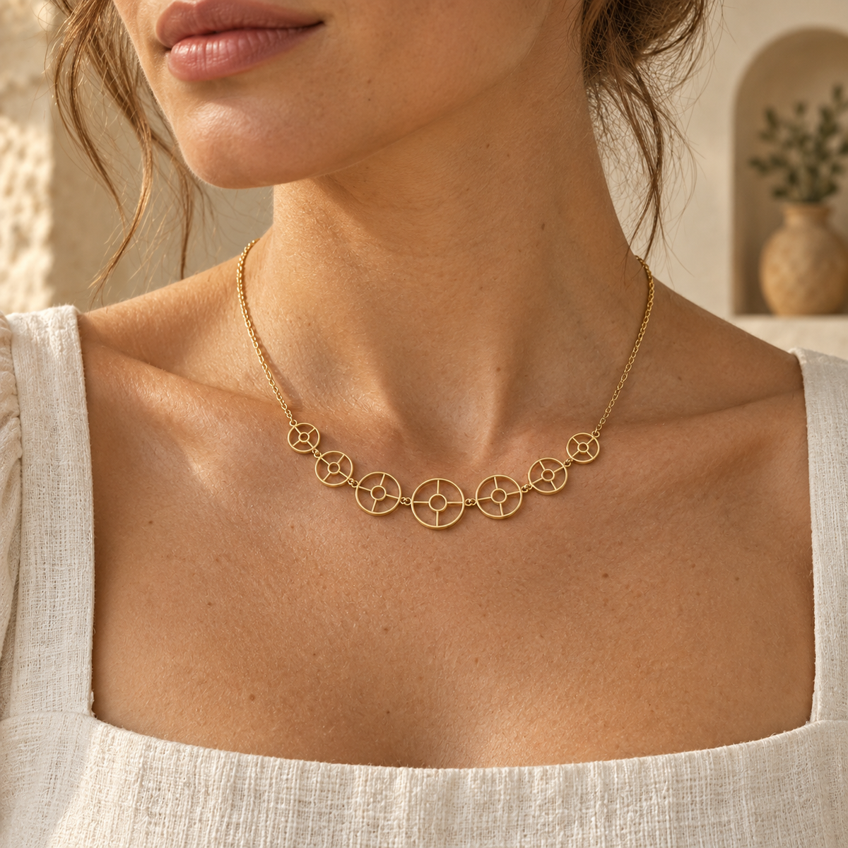 Collar Órbita - vista editorial