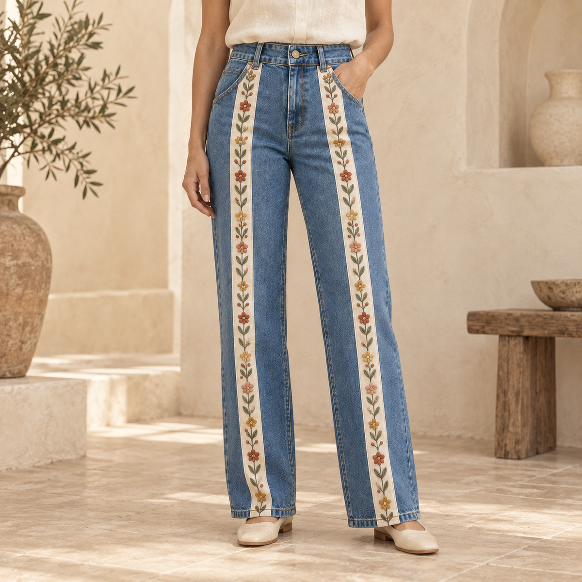 Jeans Iris - vista editorial