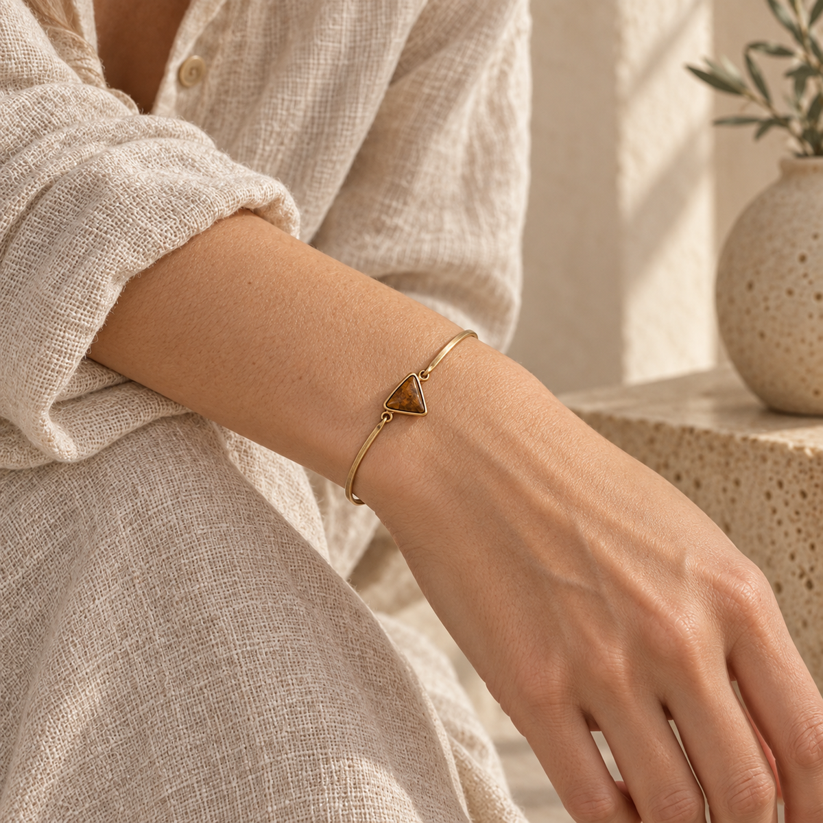 Pulsera Tierra - vista editorial