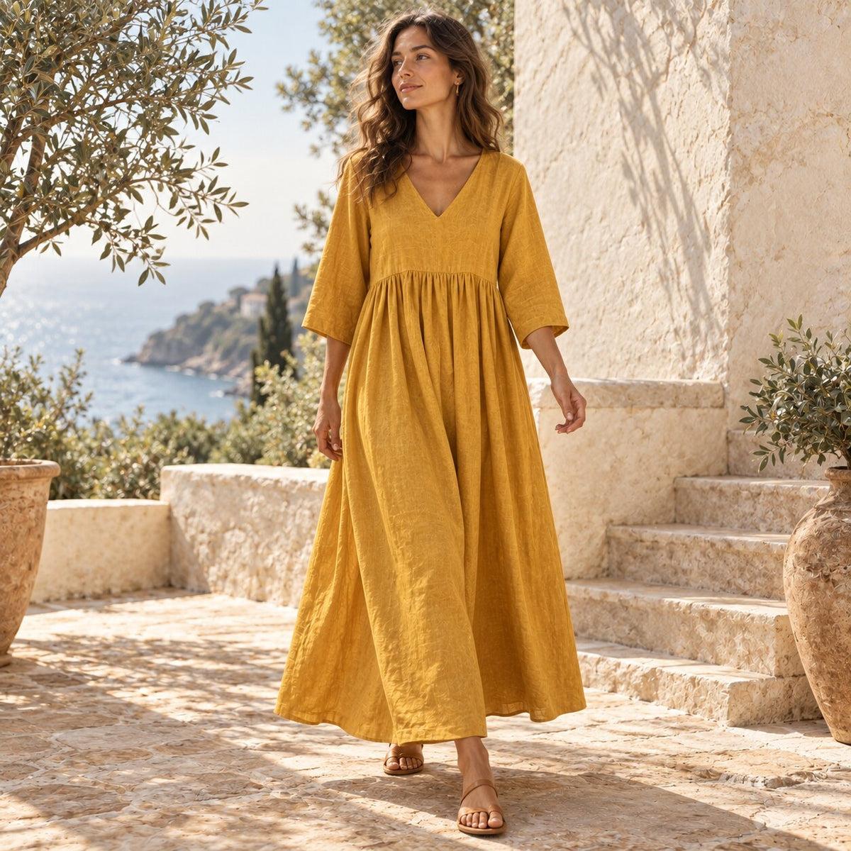 Vestido Sol - vista editorial